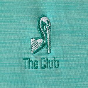 The Club Pelican Preserve Course Ft Myers Foot Joy Mens Golf Shirt Size Large